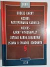 KODEKS KARNY. KODEKS POSTĘPOWANIA KARNEGO KODEKS KARNY ZE SKOROWIDZEM 1998