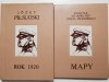 ROK 1920 PLUS DODATEK MAPY - Józef Piłsudski 1989