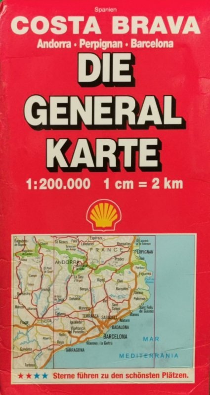 DIE GENERAL HARTE 1: 200 000
