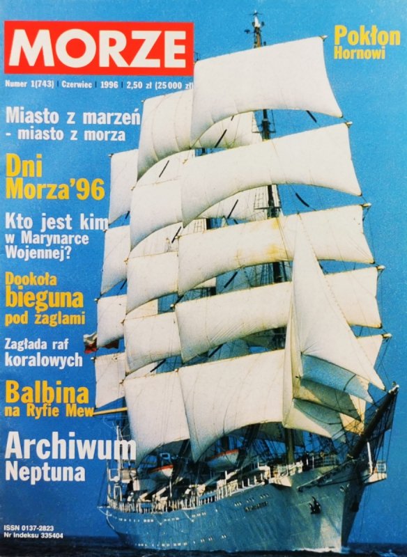 MORZE. NUMER 1(743) CZERWIEC 1996