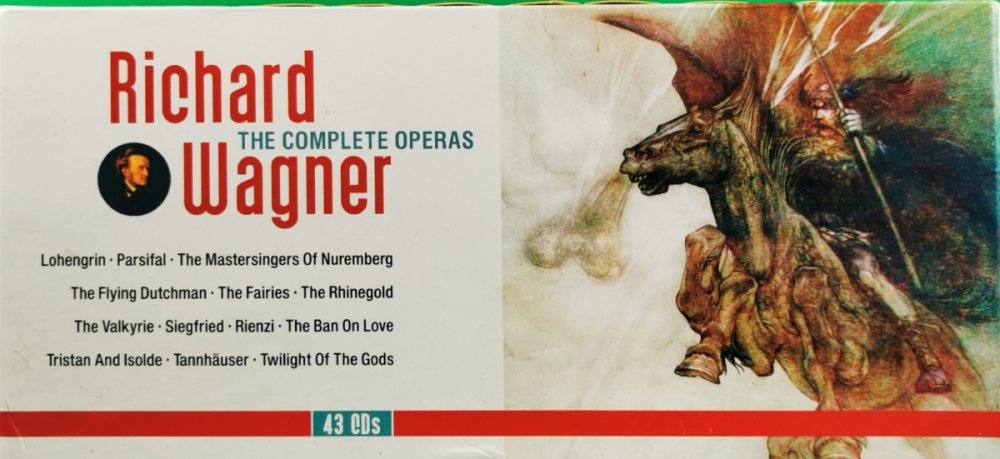 Richard Wagner – Komplet Oper (43 CD)