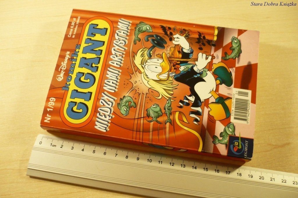 KOMIKS GIGANT NR 1 99 MIĘDZY NAMI ARTYSTAMI - Oferty archiwalne