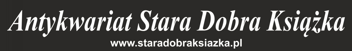 Antykwariat Stara Dobra Książka