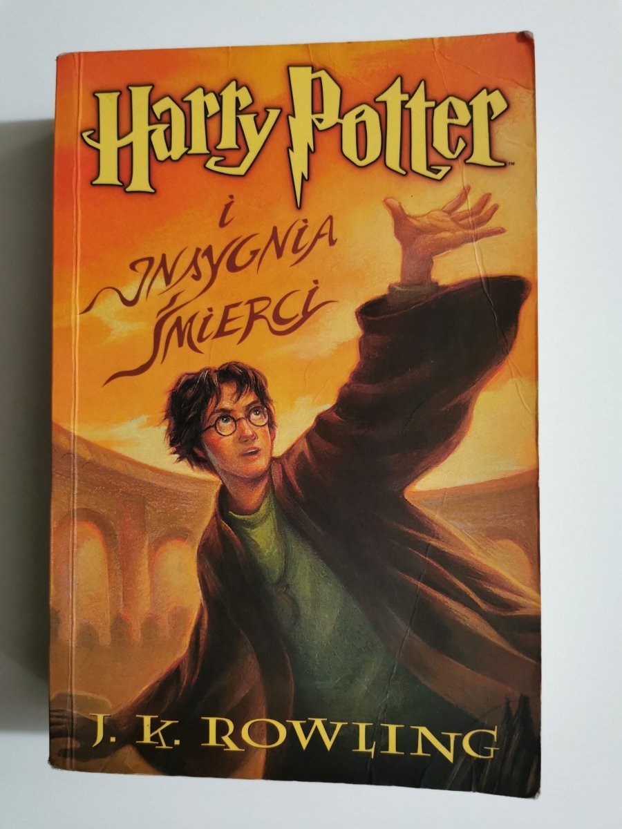 Harry Potter I Insygnia śmierci Książka Ile Ma Stron HARRY POTTER I INSYGNIA ŚMIERCI - J. K. Rowling - Fantasy - FANTASY