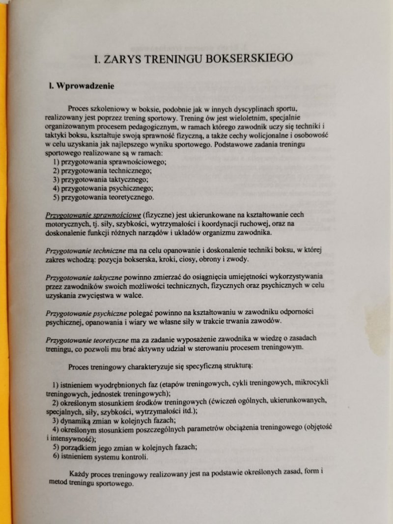 TRENING BOKSERSKI. METODY KSZTAŁTOWANIA SZYBKOŚCI 