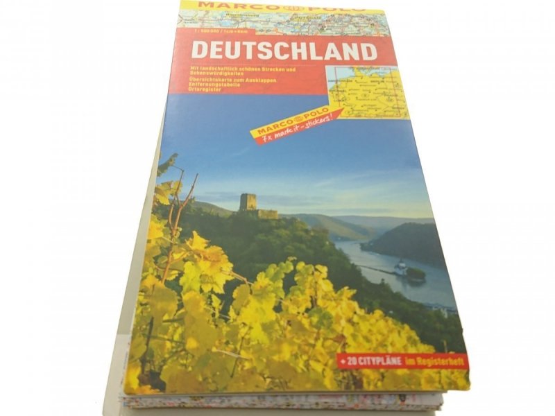 DEUTSCHLAND 1:800 000 + 20 CITYPLANE