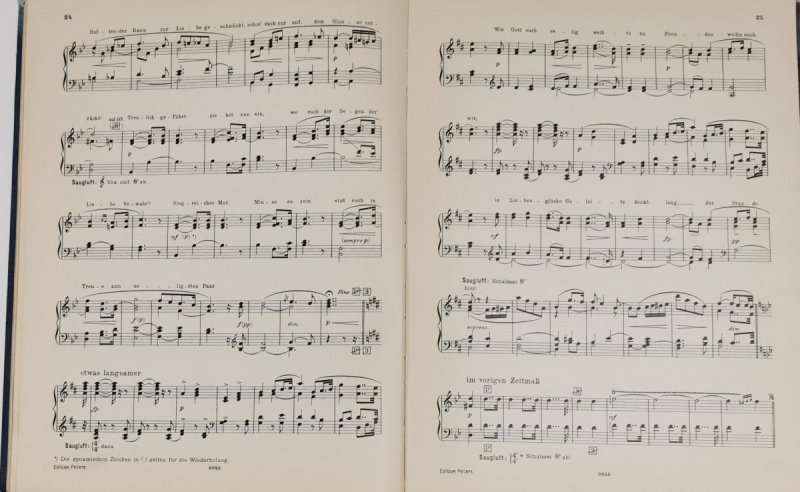 AUSERLESENE STUCKE AUS OPERN VON RICHARD WAGNER FUR HARMONIUM 