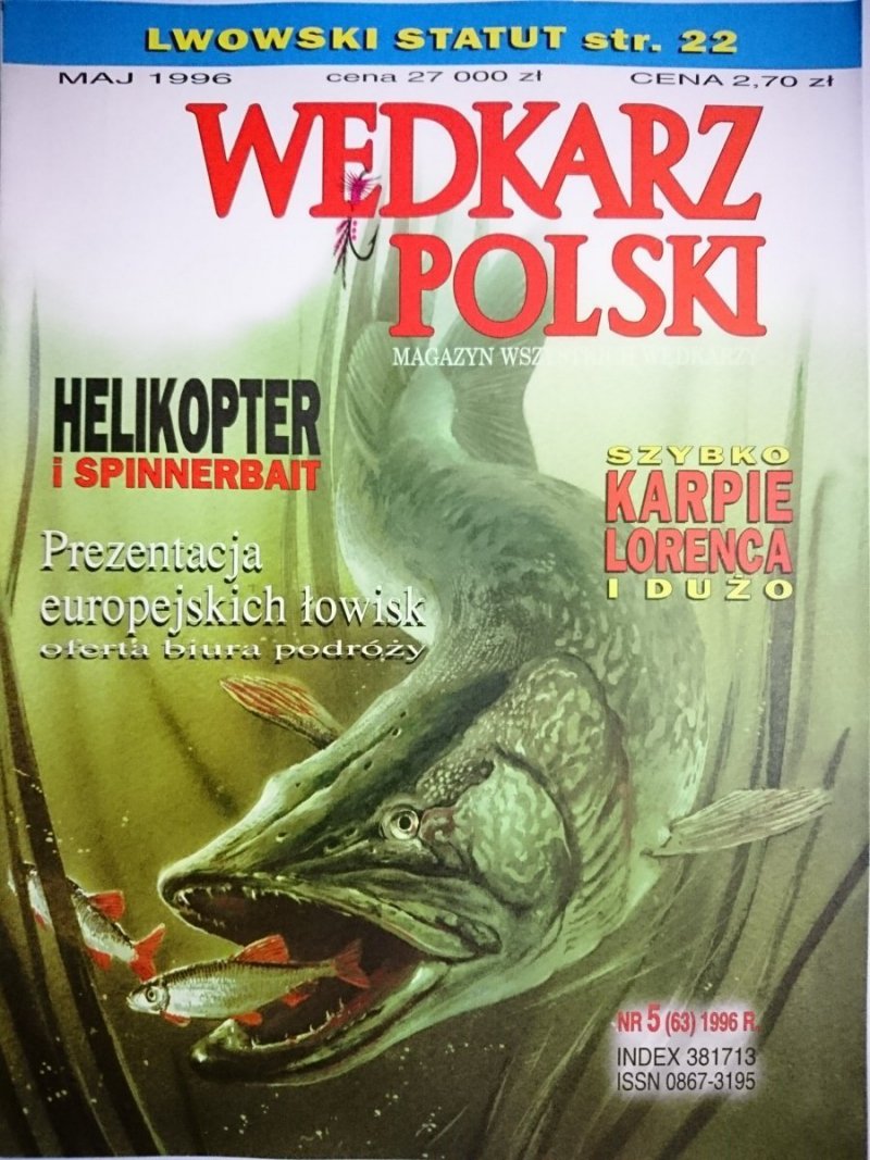 WĘDKARZ POLSKI 5-1996