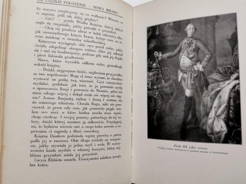 KATARZYNA II Caryca Rosji - Eugenjusz Zabel