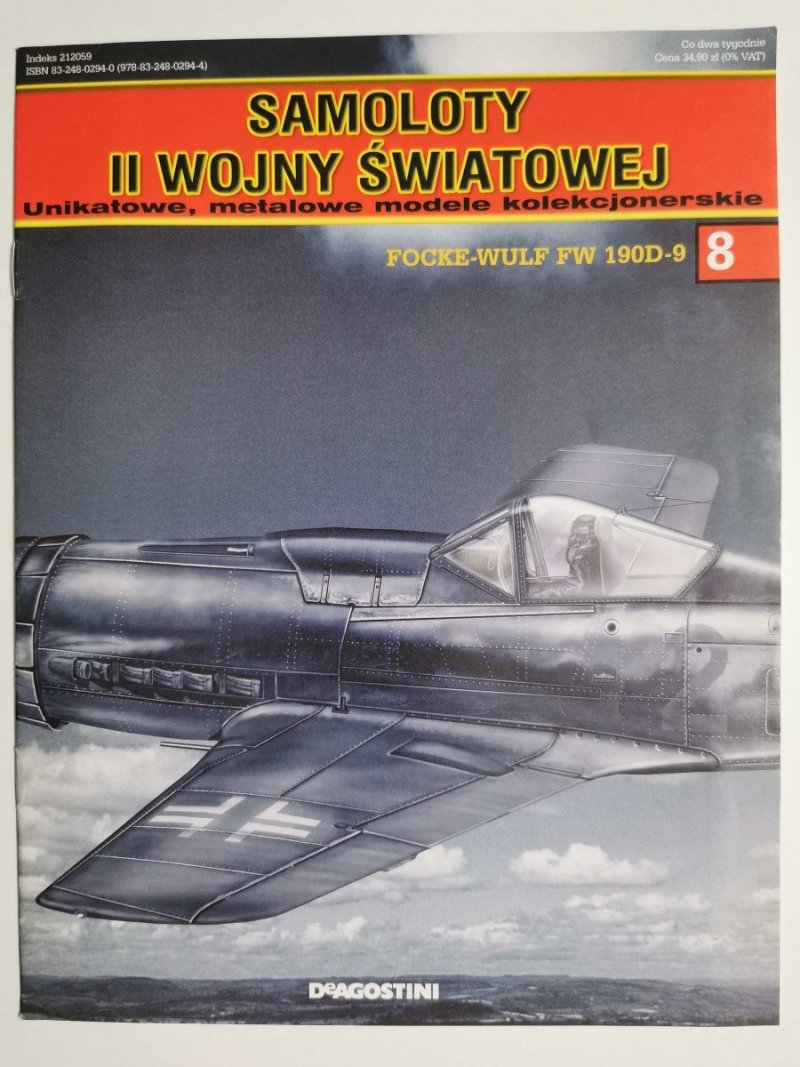 SAMOLOTY II WOJNY ŚWIATOWEJ NR 8