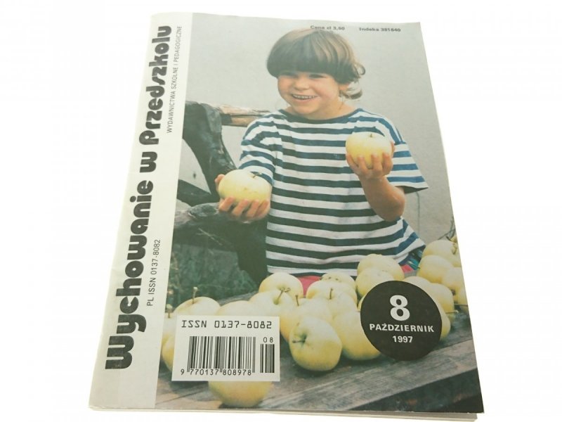 WYCHOWANIE W PRZEDSZKOLU 8 PAŹDZIERNIK 1997