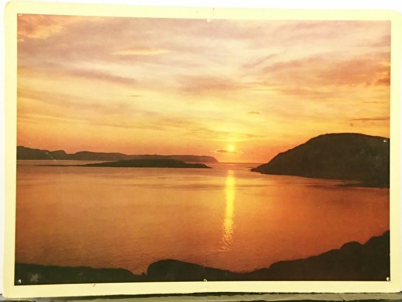 NORWAY. MIDNIGHT SUN AT HAMMERFEST