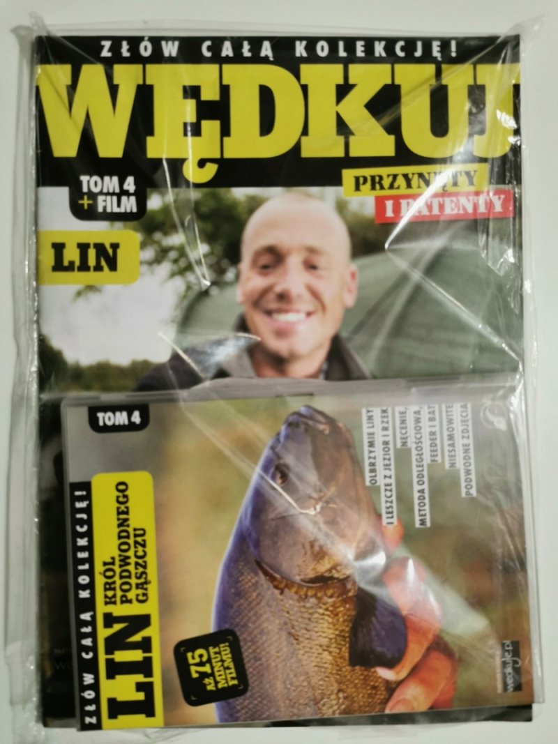 WĘDKUJ TOM 4 + FILM pt. LIN KRÓL PODWODNEGO GĄSZCZU