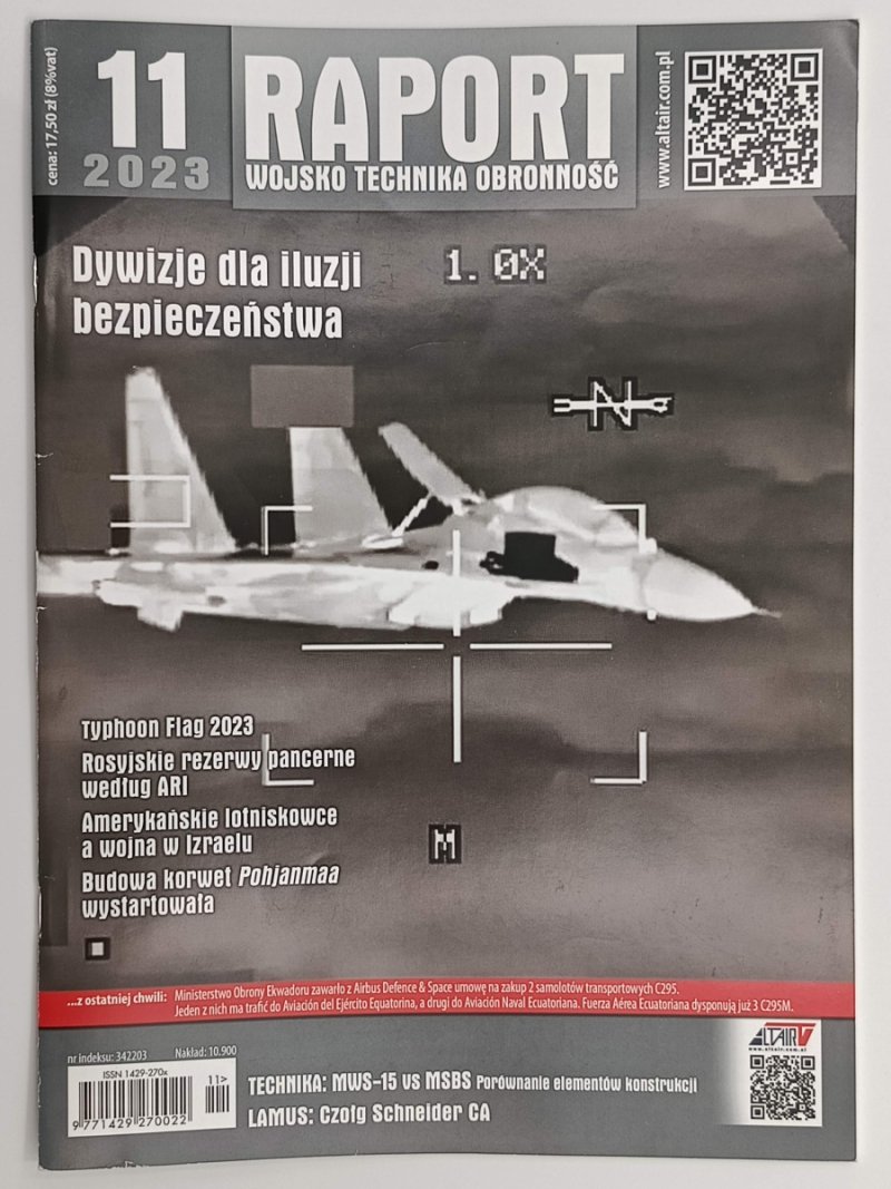 RAPORT. WOJSKO TECHNIKA OBRONNOŚĆ. 11 2023