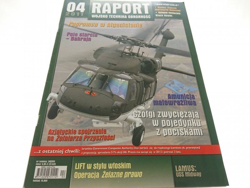 RAPORT. WOJSKO TECHNIKA OBRONNOŚĆ 04 2011