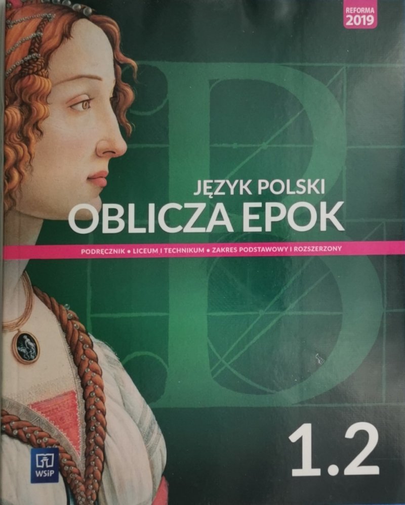 Oblicza epok Język polski 1.2 Podręcznik ZPiR