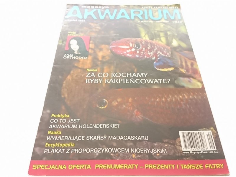 MAGAZYN AKWARIUM NR 09/2002 (10) BEZ PLAKATU
