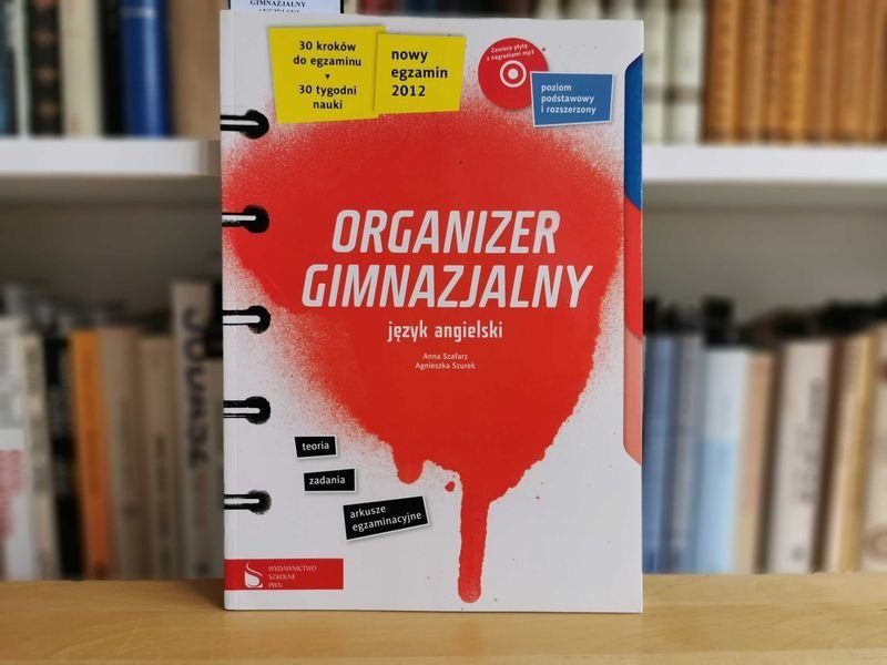 Organizer gimnazjalny Język Angielski z płytą - A. Szafarz