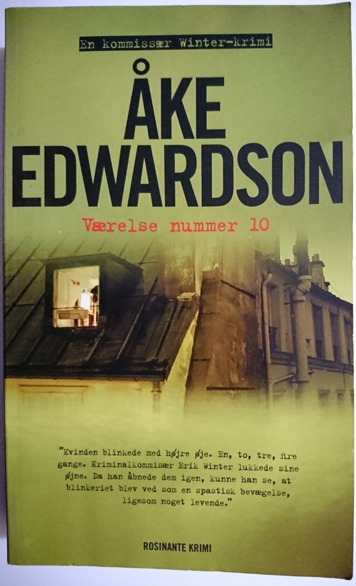 VAERELSE NUMMER 10 - Ake Edwardson 2009