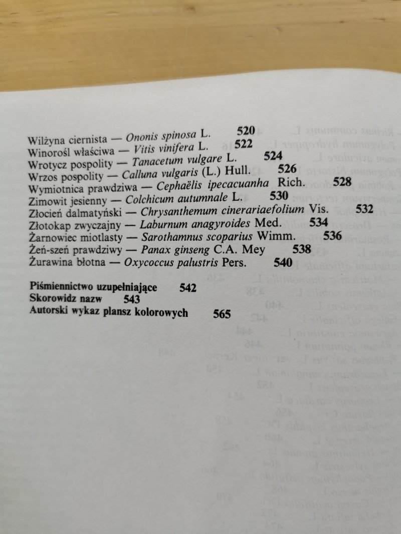 Leksykon roślin leczniczych - red. Rumińska. Ożarowski 1990