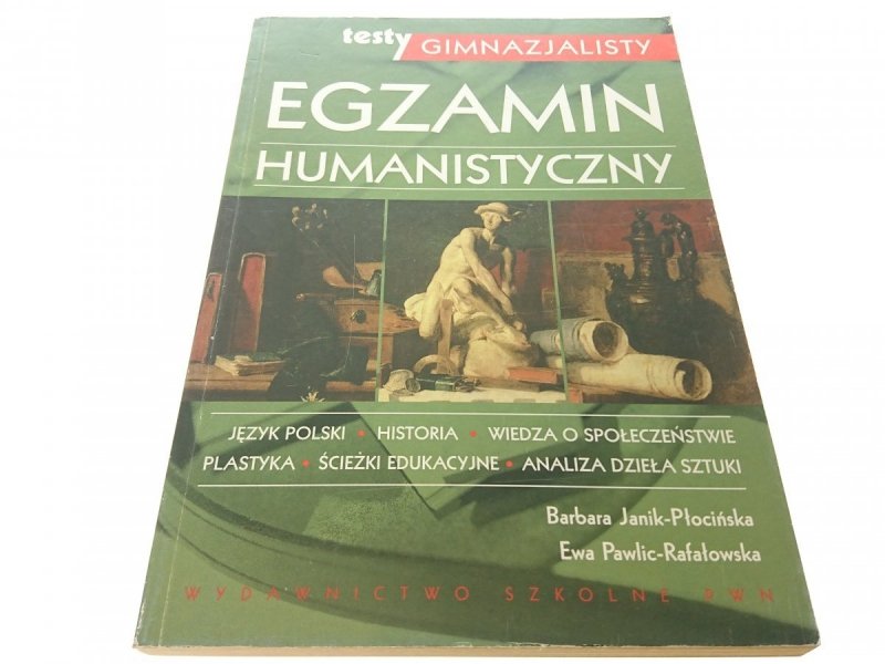 TESTY GIMNAZJALISTY. EGZAMIN HUMANISTYCZNY (2005)