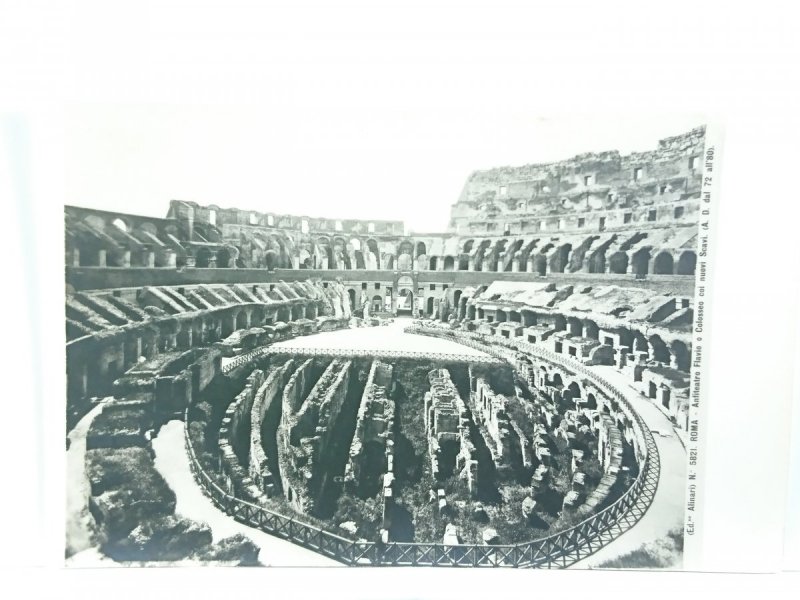 ROMA - ANFITEATRO FLAVIO O COLOSSEO COI NUOVI