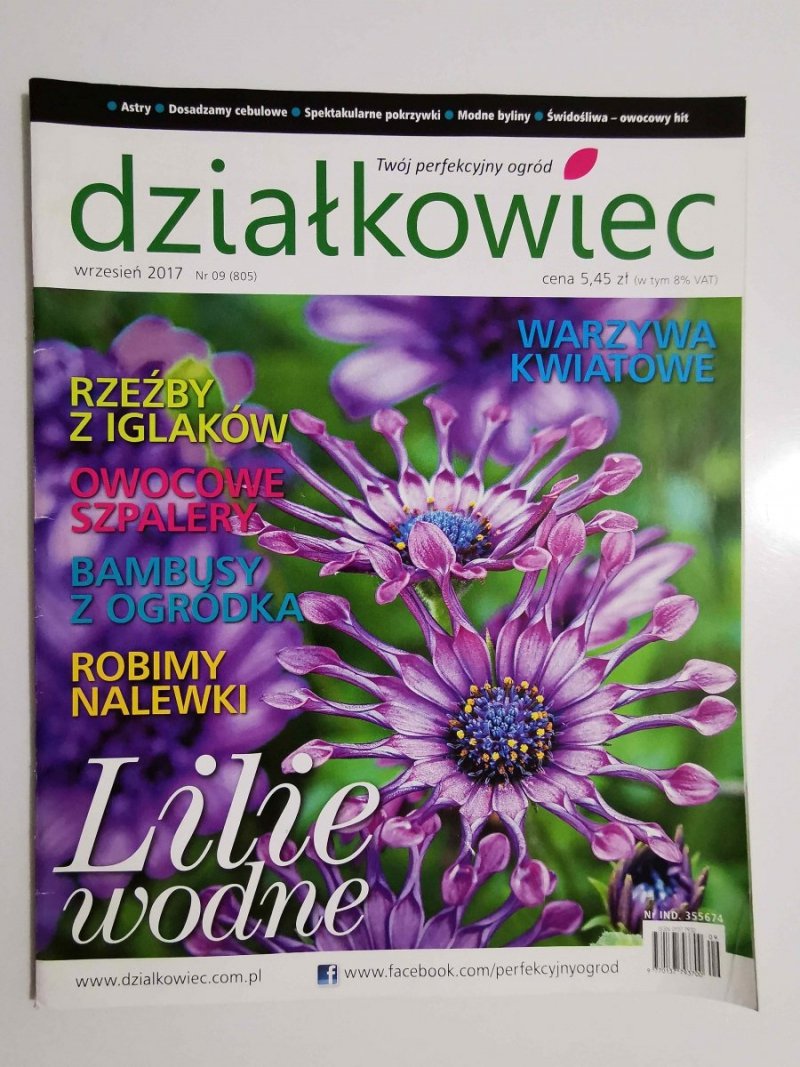 DZIAŁKOWIEC WRZESIEŃ 2017 NR 09 (805)