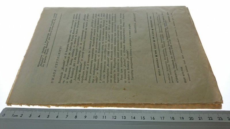 MAŁA MOZAIKA 6 1990 (322) NIEMIECKA. ZWEI SCHWERE