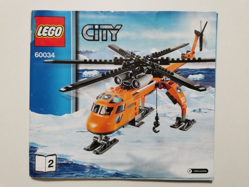 LEGO CITY. INSTRUKCJA DO ZESTAWU NR 60034 