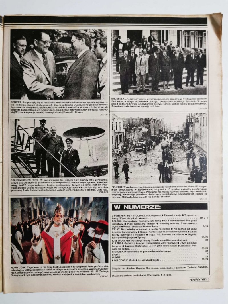 PERSPEKTYWY NUMER 21 (662) 9 LIPCA 1982