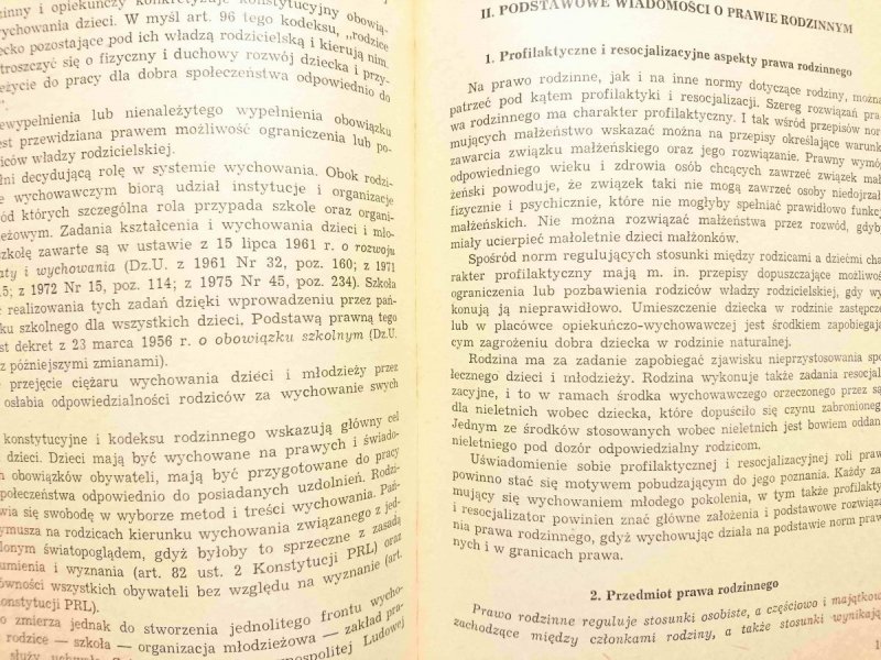 PRAWNE PODSTAWY RESOCJALIZACJI I ZAPOBIEGANIA PRZESTĘPCZOŚCI 1979