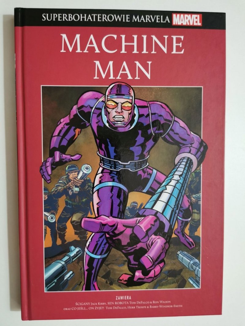 SUPERBOHATEROWIE MARVELA TOM 27 MACHINE MAN 