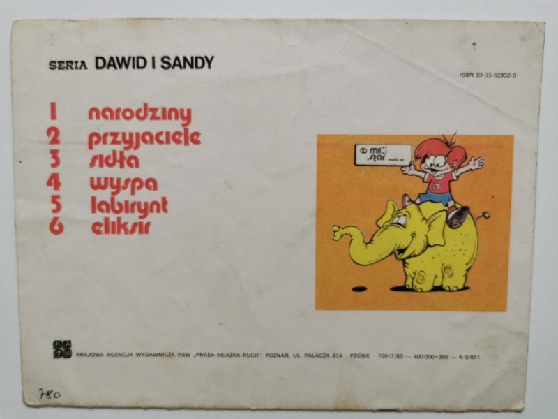 DAWID I SANDY TOM 5 LABIRYNT 