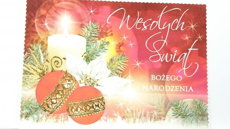 WESOŁYCH ŚWIĄT BOŻEGO NARODZENIA
