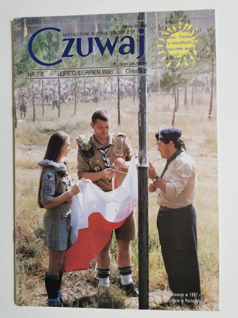 CZUWAJ NR 7-8 LIPIEC-SIERPIEŃ 1998