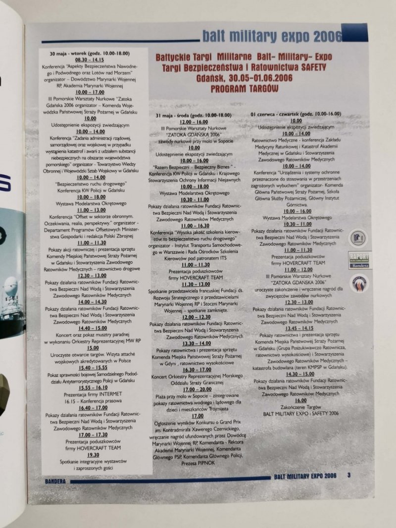 RAPORT SPECIAL ISSSUE 30 V – 1 VI 2006