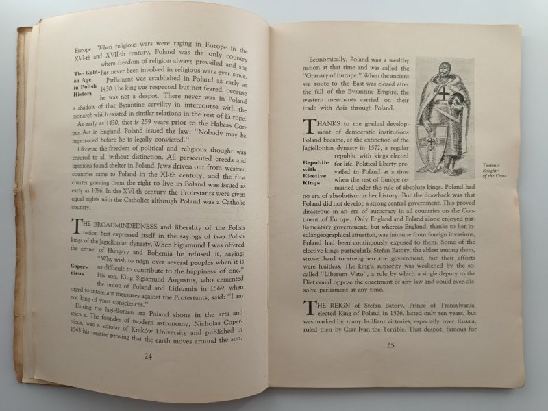 POLAND OLD AND NEW – 1938 R - Joseph Statkowski