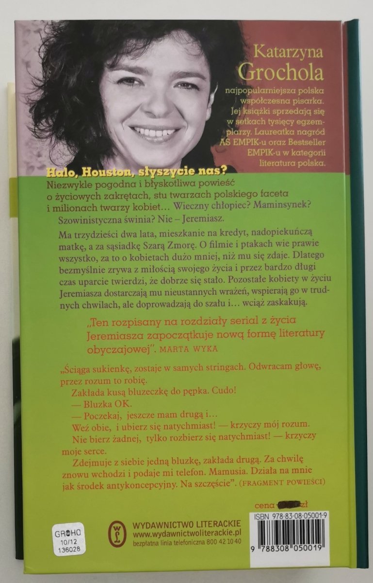 HOUSTON, MAMY PROBLEM - Katarzyna Grochola 