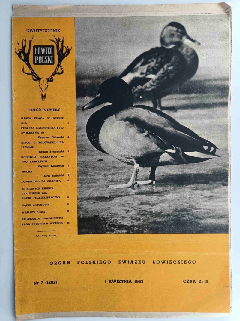 ŁOWIEC POLSKI NR 7/1963