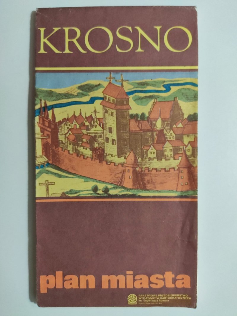 KROSNO PLAN MIASTA 1988