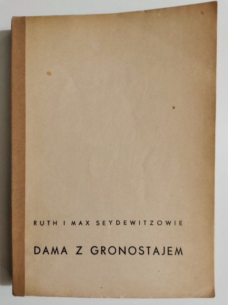 DAMA Z GRONOSTAJEM - Ruth i Max Seydewitzowie 1966