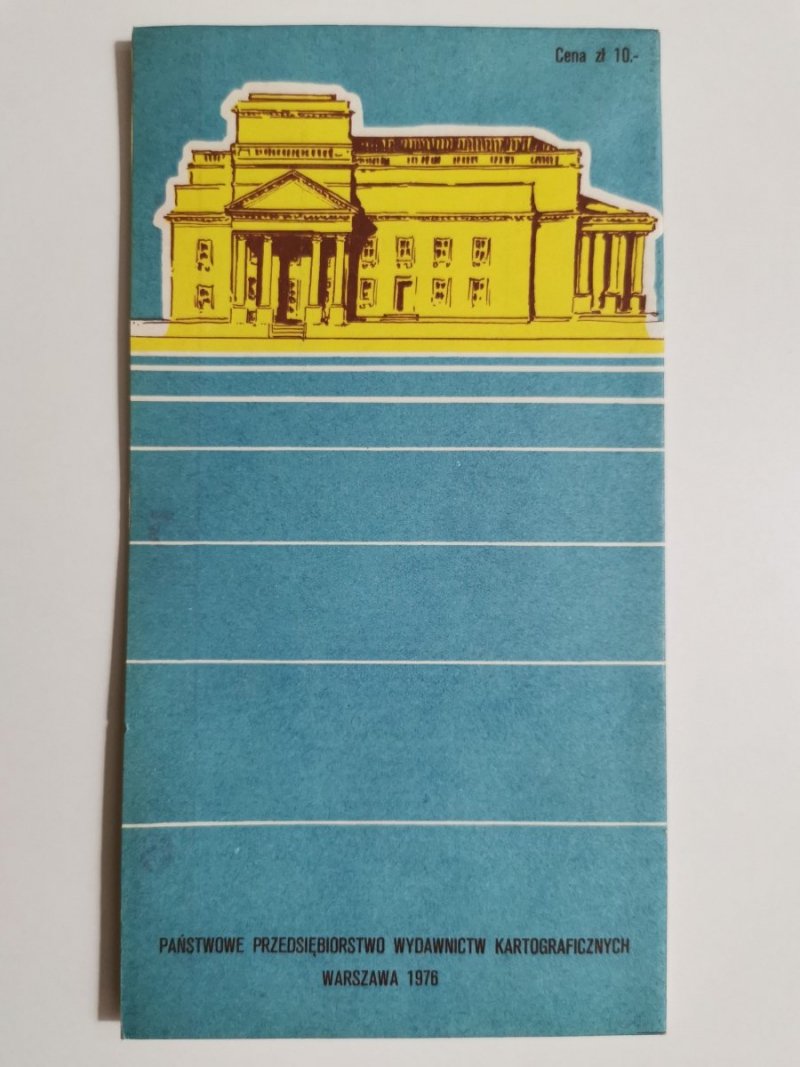 KALISZ. PLAN MIASTA 1976