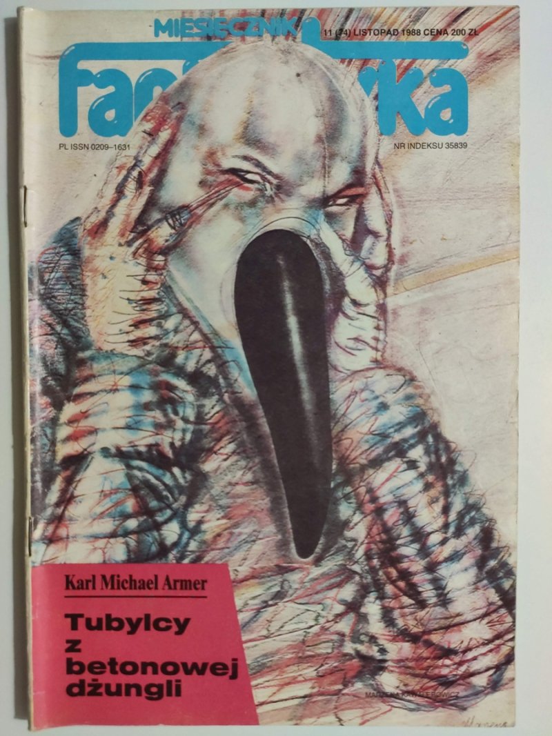 MIESIĘCZNIK FANTASTYKA NR 11 (74) LISTOPAD 1988