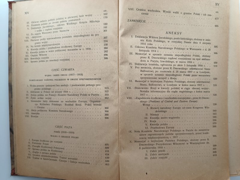 POLITYKA POLSKA I ODBUDOWANIE PAŃSTWA – 1925 R - Roman Dmowski