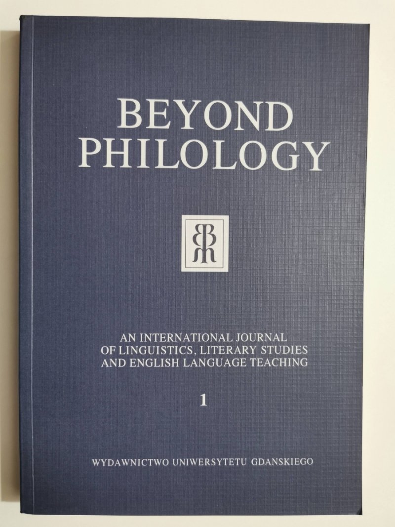 BEYOND PHILOLOGY