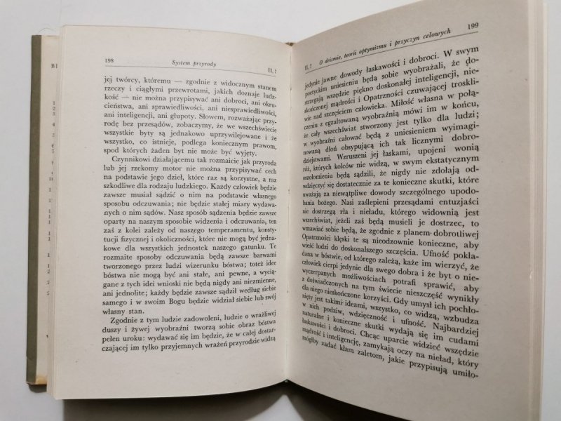 SYSTEM PRZYRODY tom I i II - HOLBACH