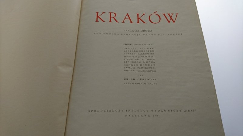 KRAKÓW  1951
