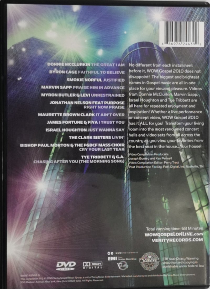 CD. WOW GOSPEL 2010