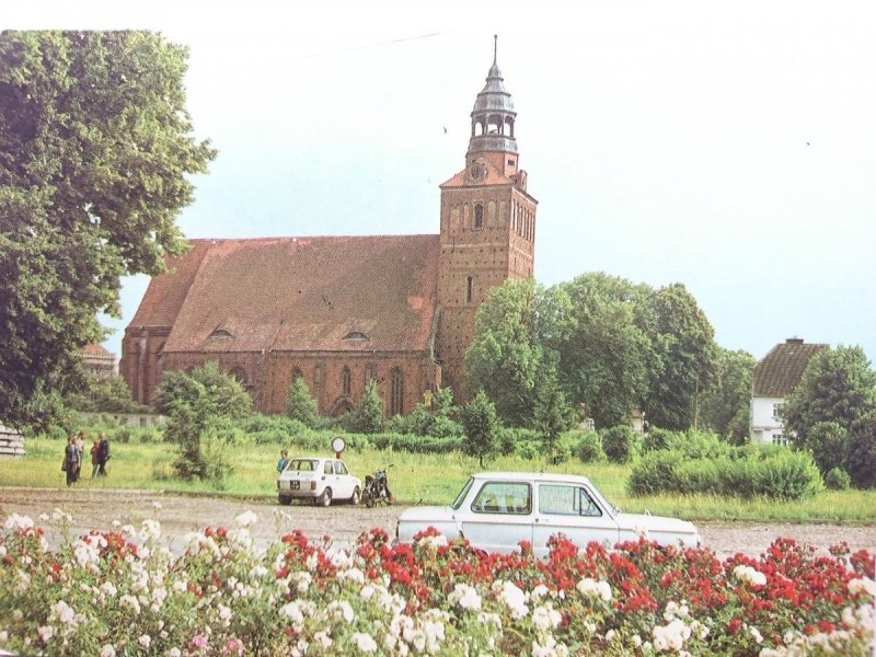 OŚNO LUBUSKIE. GOTYCKI KOŚCIÓŁ FOT. W. MAKAREWICZ