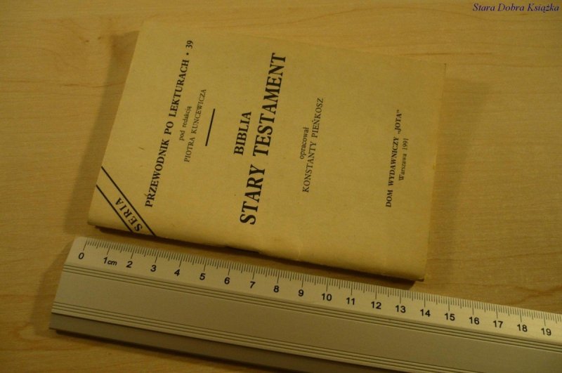 PRZEWODNIK PO LEKTURACH: BIBLIA STARY TESTAMENT